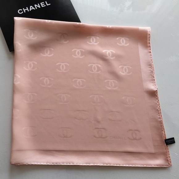 Chanel Accessories - 100% Auth CHANEL 100% Silk Scarf